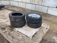 Qty of (4) 255/50R18 Tires (2) w/ Rims