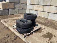 Qty of (5) 235/75R15 Tires (4) w/ Rims