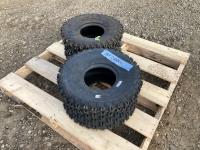 Qty of (2) 20X11-8 Tires