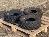 Qty of (3) 22X8-10 ATV Tires