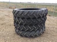 Qty of (4) 380/90R54 Tires One Rim