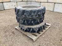 Qty of (3) 295/75R22.5 Tires w/ Rims