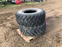 Qty of (2) 20.5R25 Tires