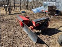 Gravely 2 Wheel Tractor and Broom (Inoperable)