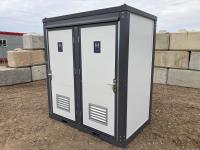 2024 Bastone 2 Private Toilet Stalls Portable Restroom