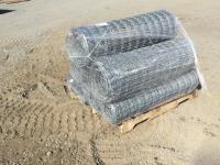 (7) Rolls 2 Inch X 4 Inch X 4 Ft Galvanized Horse Fence