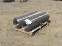 (2) Rolls 2 Inch X 2 Inch X 48 Inch Stainless Steel Fence