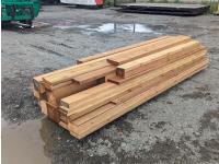 Assortment of Rough Cut Timbers