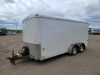 16 Ft T/A Enclosed Trailer