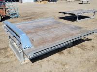 Aluminum Sled Deck with Roll Out Box and Ramps