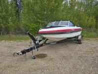 1993 Glascon 180 Ultra 18 Ft Boat and Trailer