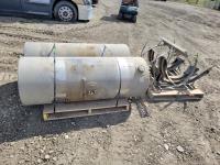 (2) Kenworth Fuel Tanks, Strapping and Steps