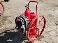 Ansul Wheeled Dry Chemical Fire Extinguisher