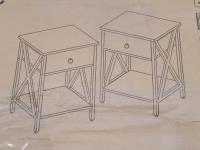 (2) End Tables