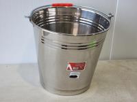 H. Brothers 16 L Stainless Steel Bucket