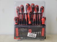 39 Piece Screwdriver Bit and Power Nut Set