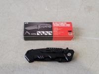 Black Stainless Folding Pocket Knife