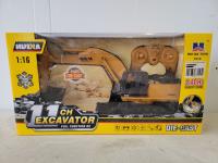 Hui Na 11 Channel Remote Controlled Die Case Excavator