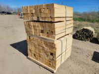 (192) 4 Inch X 4 Inch X 43 Inch Wood Dunnage