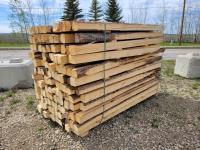 (144±) 4 Inch X 4 Inch X 8 Ft Rough Cut Lumber