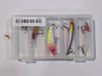 (5) Fishing Lures and Divider