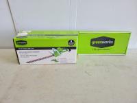 Greenworks 22 Inch Rotating Hedge Trimmer