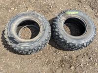 (2) Dunlop KT645 AT25x10-12 Tires