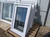 (3) Vinyl Windows