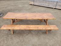 Wooden Picnic Table