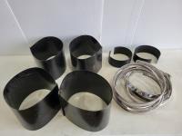 Qty of Stove Pipe and Clamps