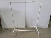 IKEA RIGGA Rolling Clothing Rack