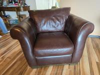 Cindy Crawford Home Leather Chair