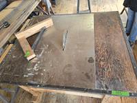 Shop Built 10 Inch Saw Table