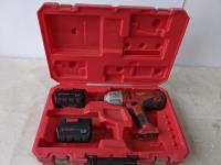 Milwaukee V28 1/2 Inch Impact Wrench with (2) Batteries