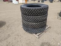 (4) Michelin XZA3 11R24.5 Tires
