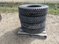 (4) Sailun S758 11R24.5 Tires