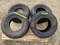 (4) Dunlop ATV Tires
