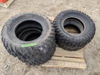 (4) Dunlop ATV Tires