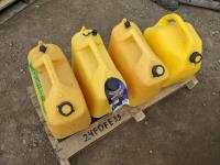 (4) Diesel Jerry Cans