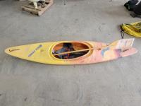 Wave Sport Frankenstein Kayak with 9-1/2 Ft Paddle