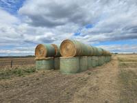 (45) 68- 69 Inch Wheat Round Bales