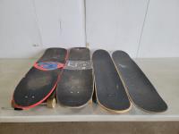 (2) Skateboards and (2) Longboards