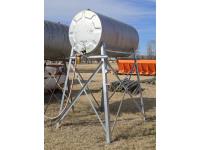 300 Gallon Fuel Tank with Metal Stand