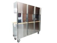 TMG Industrial TMG-WBC72S 72 Inch Rolling Workbench Cabinet Combo