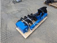 2024 GIYI Auger W/(3) Bits- Skid Steer Attachments