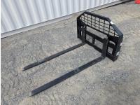 2024 GIYI 60 Inch Pallet Forks - Skid Steer Attachment