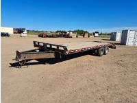2016 Sure Trac 20 Ft T/A Dually Flat Deck Trailer