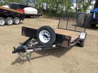 2022 Oasis 12 Ft S/A Flat Deck Utility Trailer