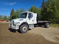 2009 Freightliner M2 S/A 4X4 Day Cab Flat Deck Truck