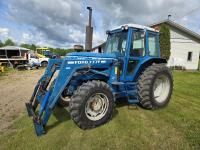 1987 Ford 7710 MFWD Loader Tractor